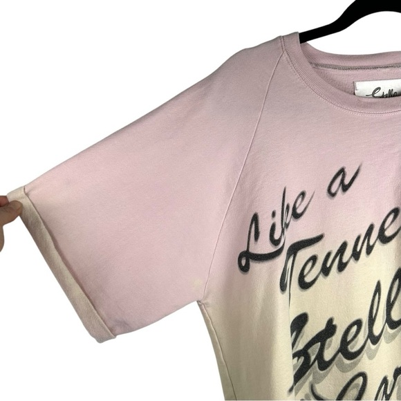 STELLA MCCARTNEY x TAYLOR SWIFT Tennessee Pink & Peach Fleece Shirt Size Large - Picture 3 of 7